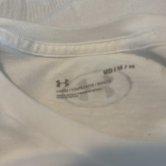 Under Armour men’s white short sleeve freedom graphic t-shirt size medium - Picture 8 of 9